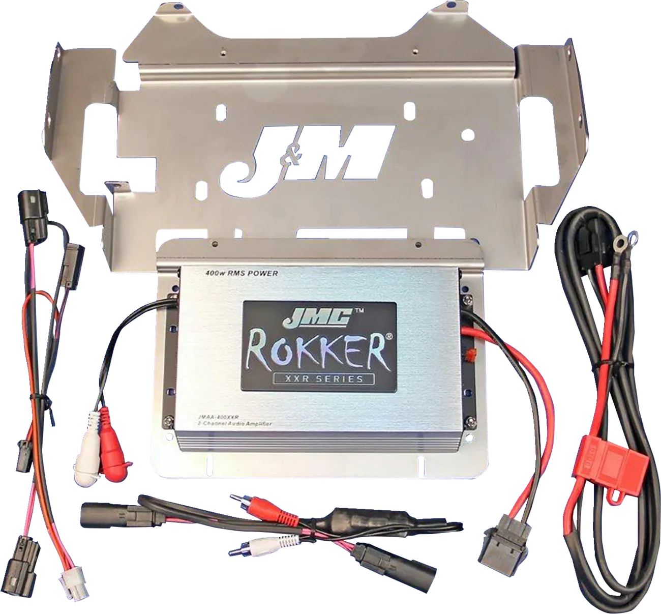 JMC ROKKER® 200 W 2-Channel Amplifier Kit
