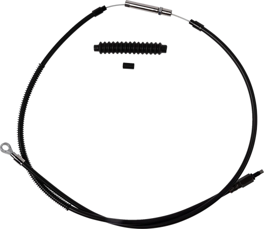 High-Efficiency Black Vinyl Clutch Cable