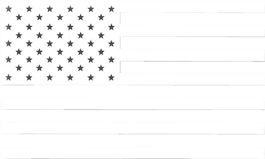 US Flag Die-Cut Sticker