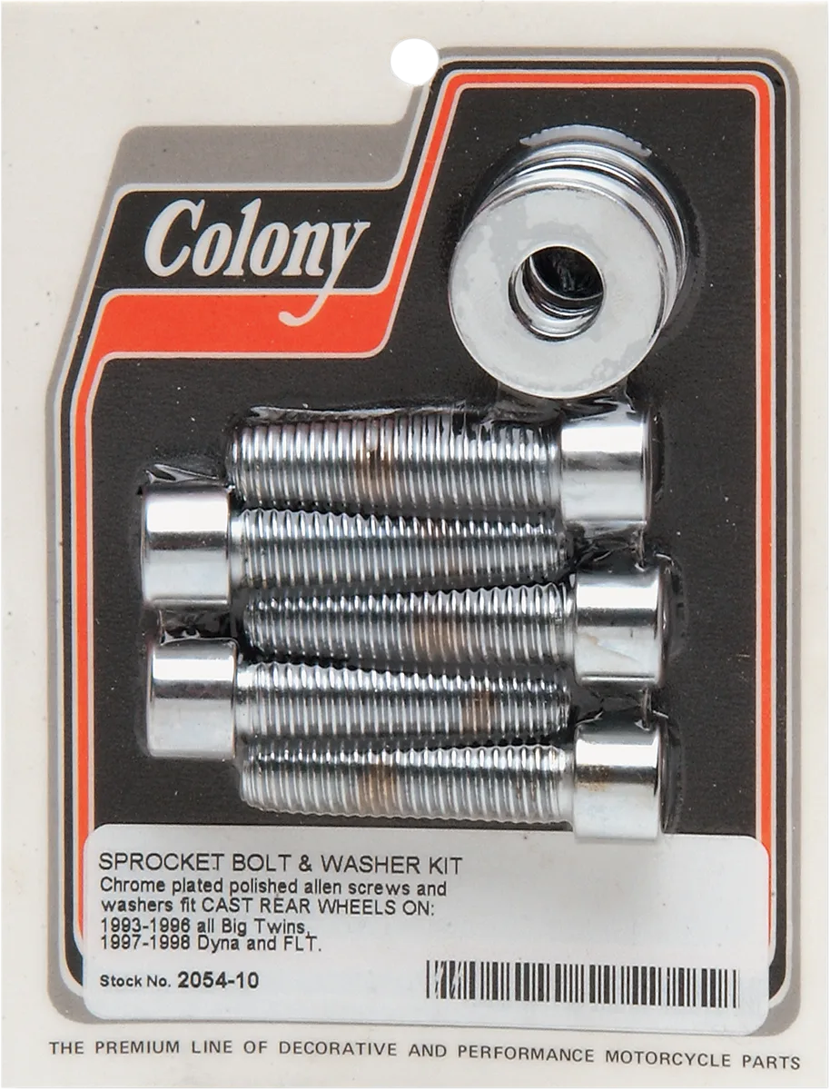 Rotor, Sprocket and Belt Mounting Hardware Kit
