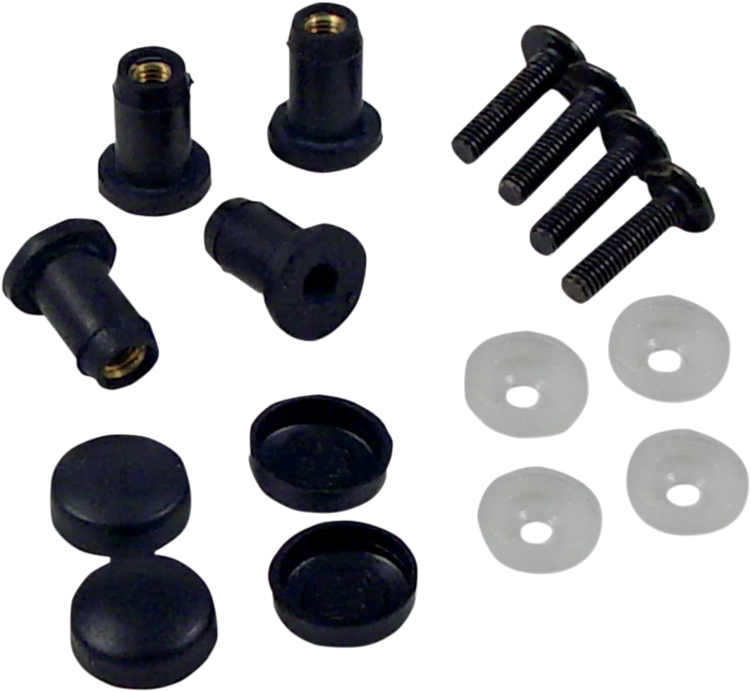 Windshield Well Nut Kit
