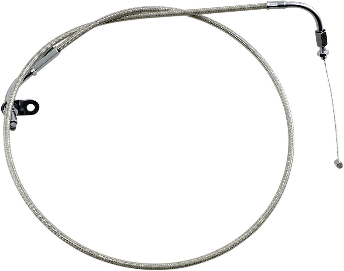 Armor Coat Stainless Steel Throttle/Idle Cable for Cruisers