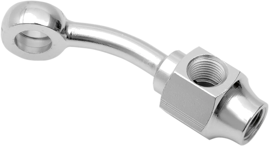 Chrome Steel Banjo Fitting