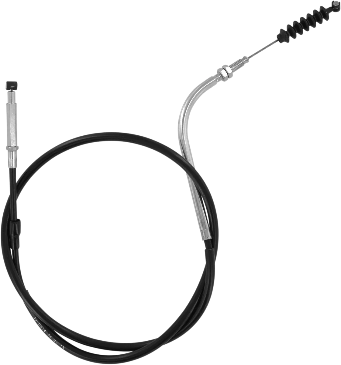 Black Vinyl Clutch Cable