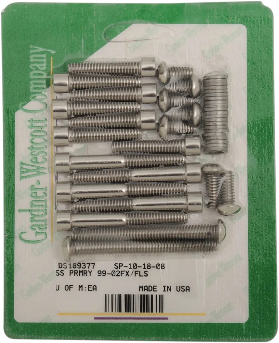Primary Cover Bolt Kit