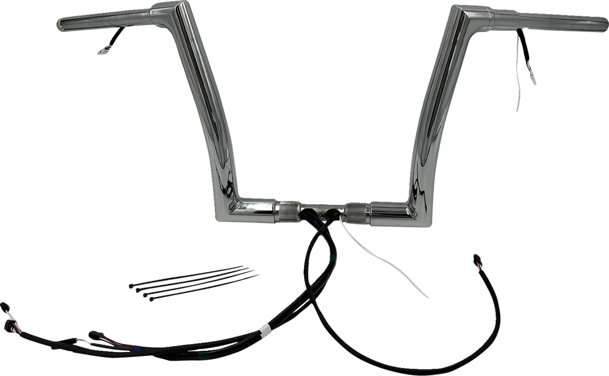 EZ Install Wired 1-1/2" Flat Top Handlebar Kit