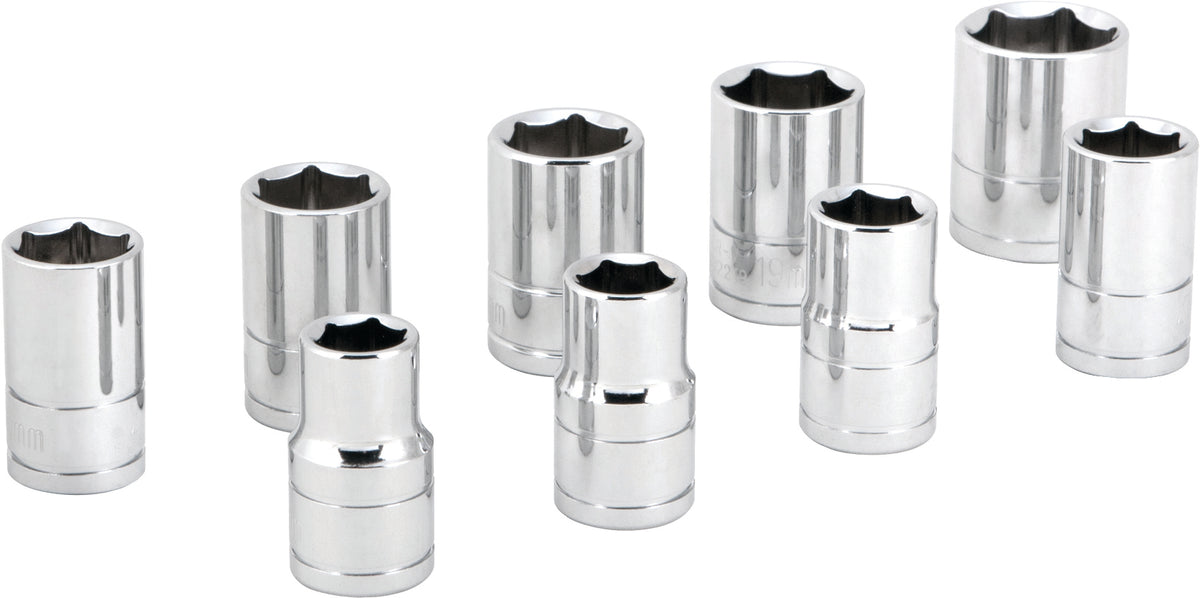 1/2" Metric Socket Set