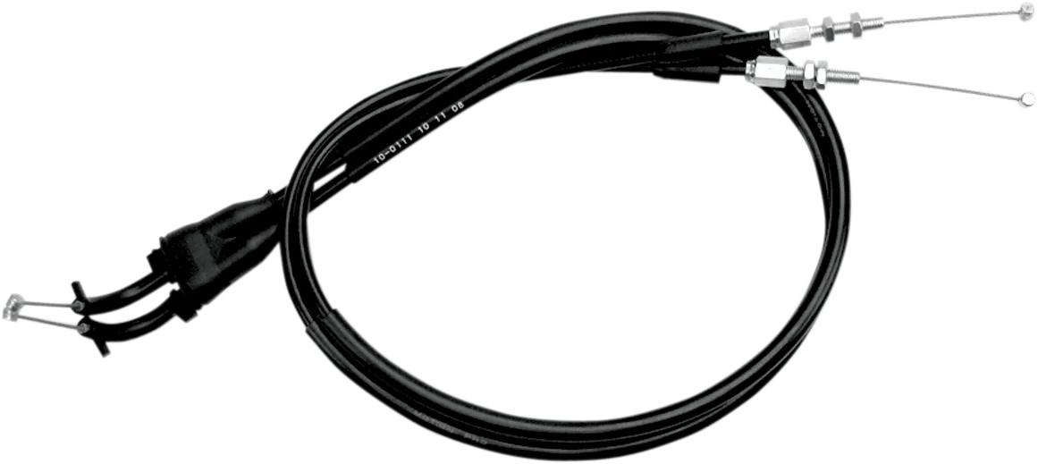 Black Vinyl Throttle Cable