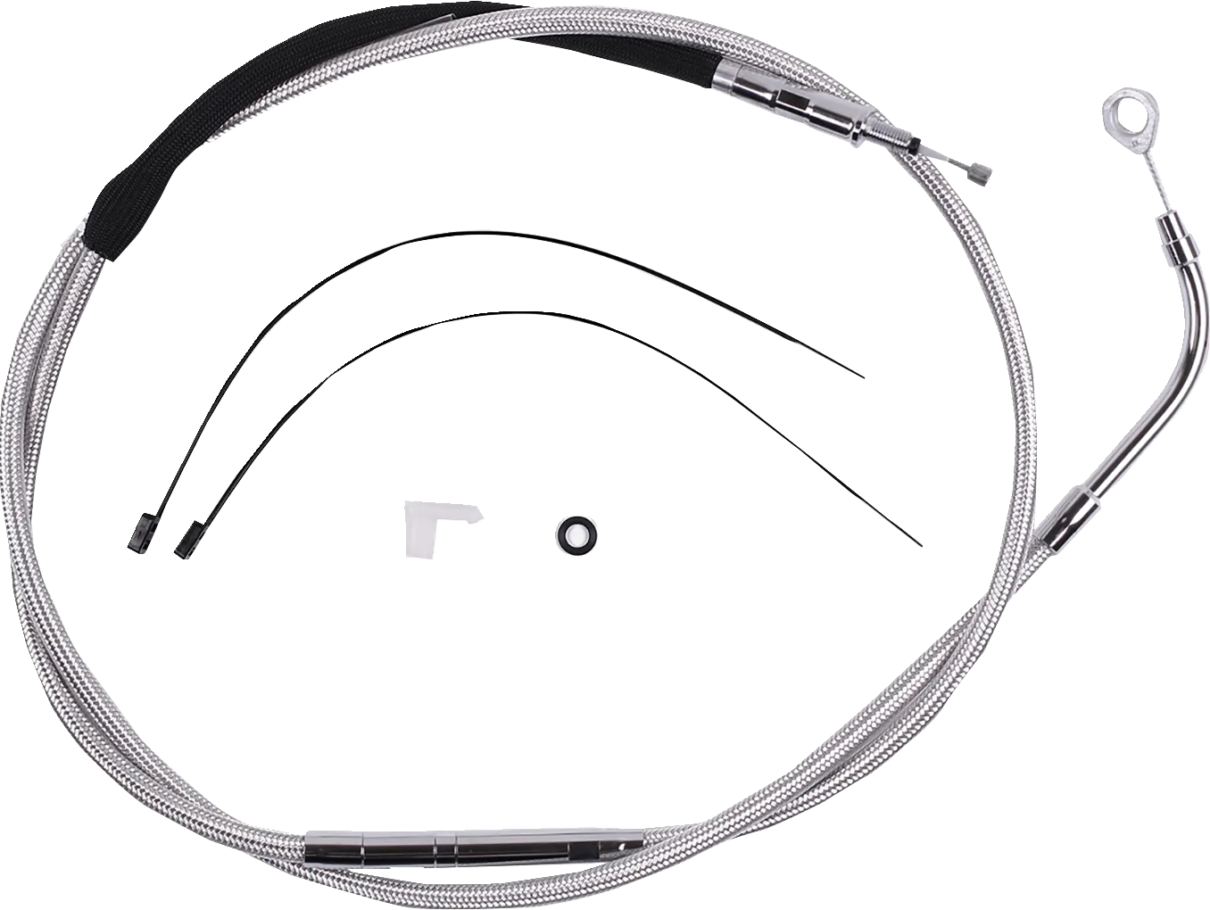 High-Efficiency Polished Stainless Clutch Cable