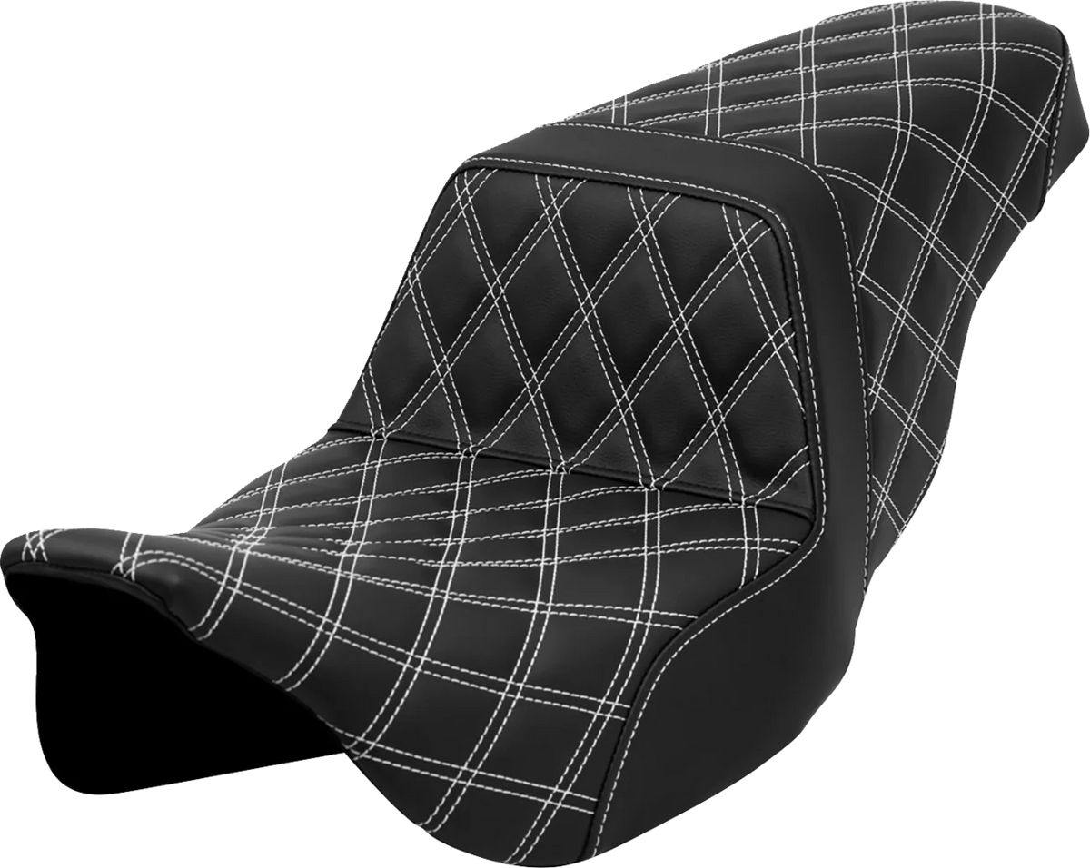 Lattice Stitch Step-Up Seat
