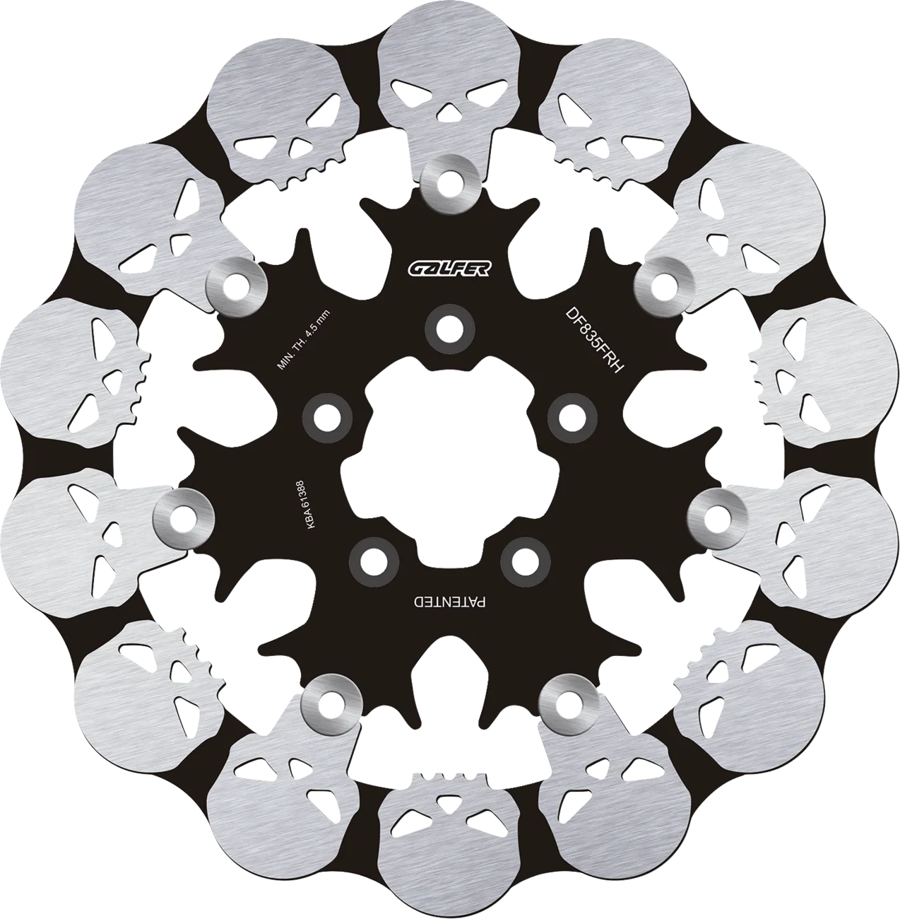 Skull Brake Rotor