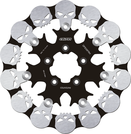 Skull Brake Rotor