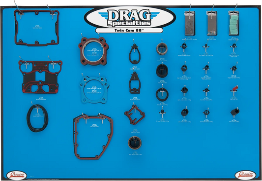 Twin Cam Motors Gasket, Seal and O-Ring Display
