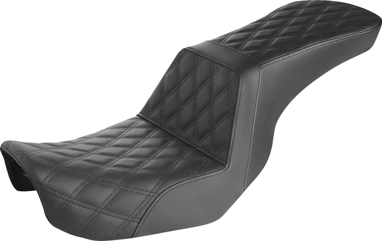 Step-Up Seat — Full Lattice Stitch