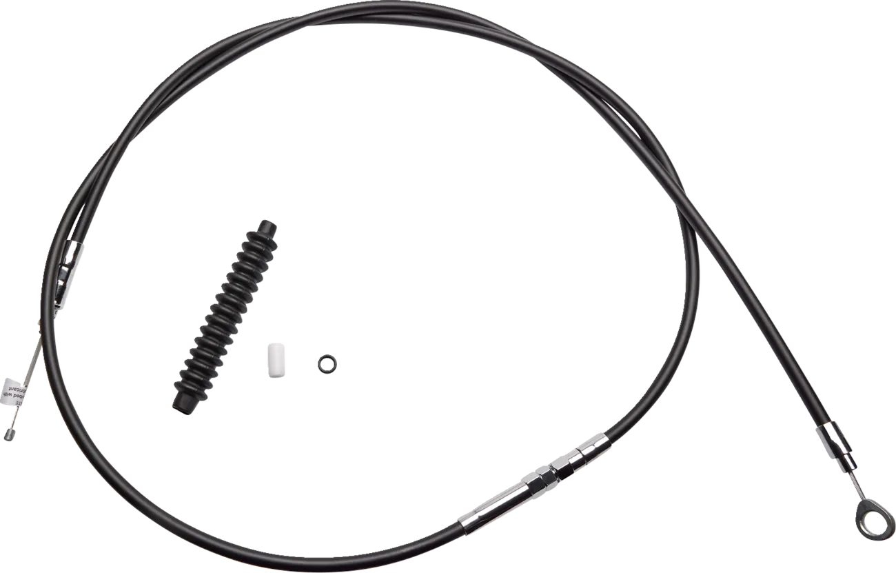 High-Efficiency Black Vinyl Clutch Cable