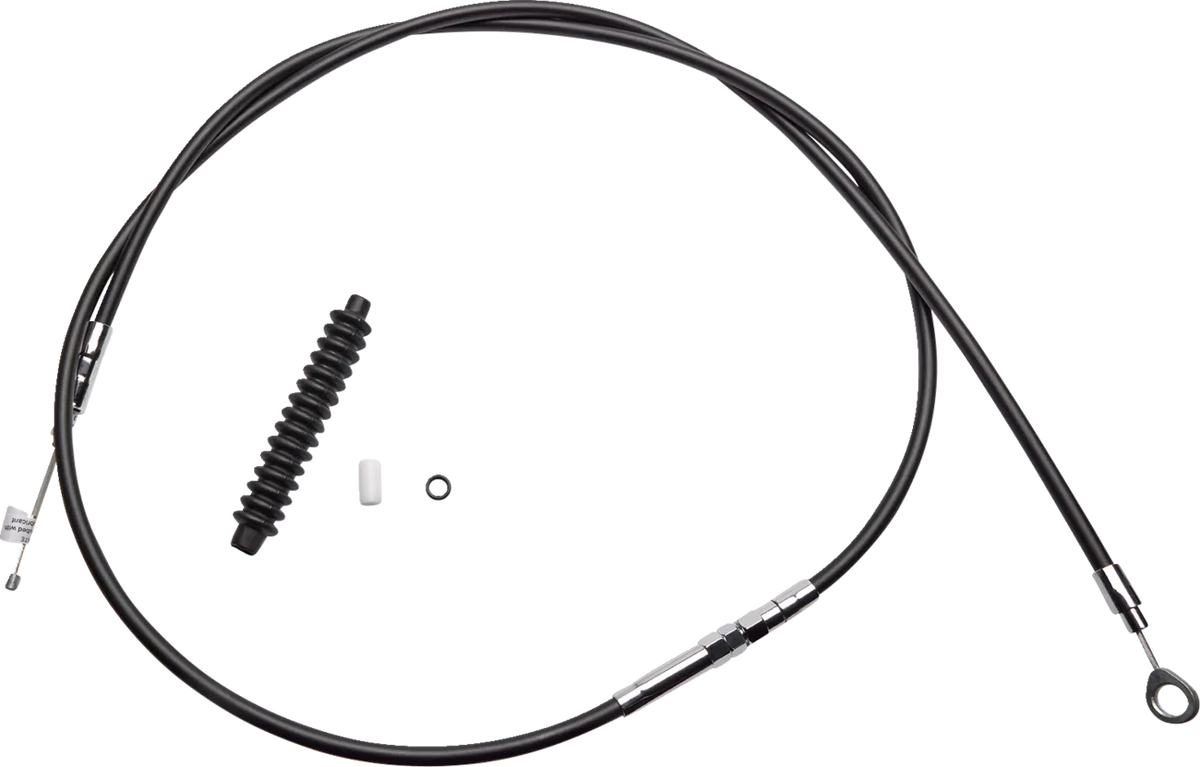 High-Efficiency Black Vinyl Clutch Cable