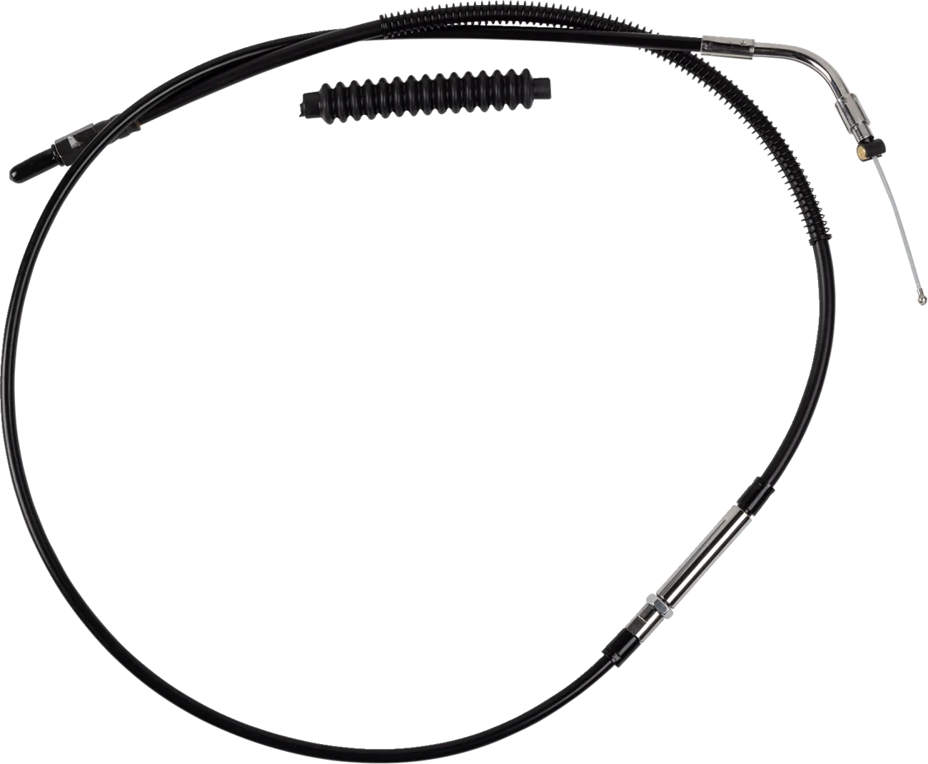 High-Efficiency Black Vinyl Clutch Cable