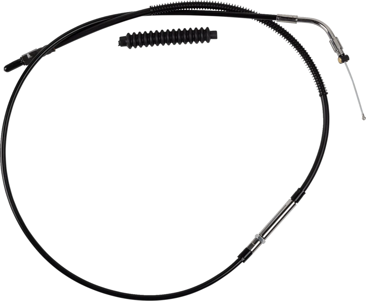High-Efficiency Black Vinyl Clutch Cable