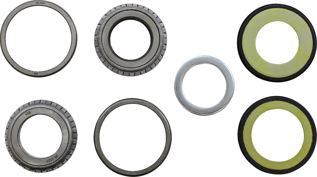 Steering Stem Tapered Roller Bearings and Seals Kit