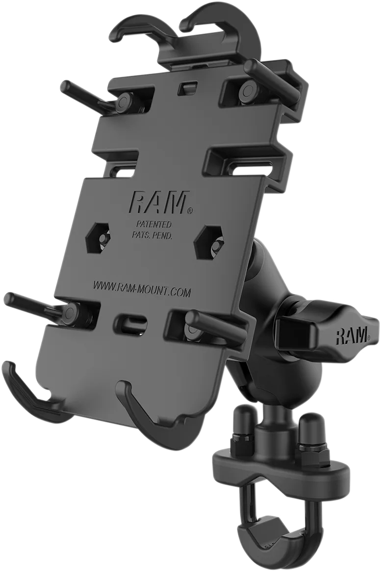 Quick Grip™ Phone Mount with U-Bolt Base