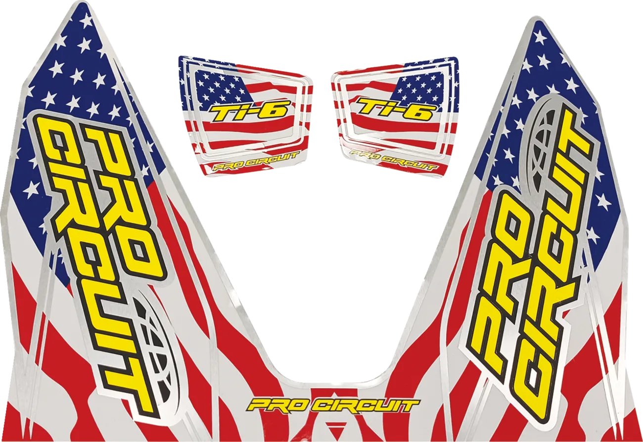 Ti-6 Exhaust Decals