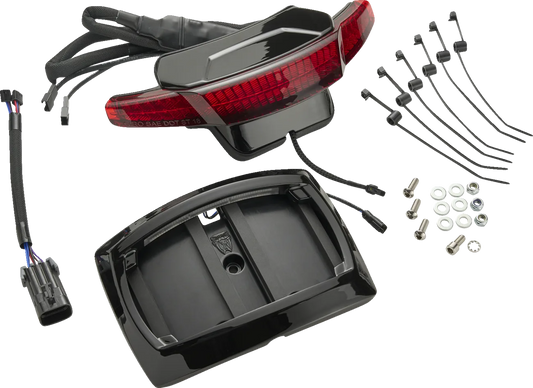 Latitude Taillight and License Plate Mount with Lightstrike®