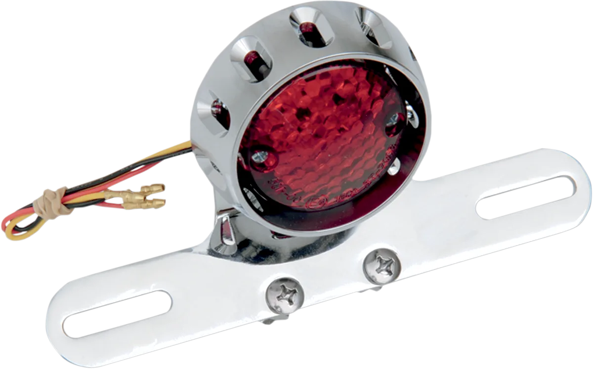 Custom Bobber Led Taillight and License Plate Mount