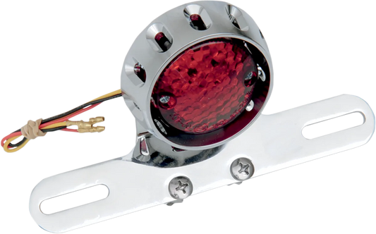 Custom Bobber Led Taillight and License Plate Mount