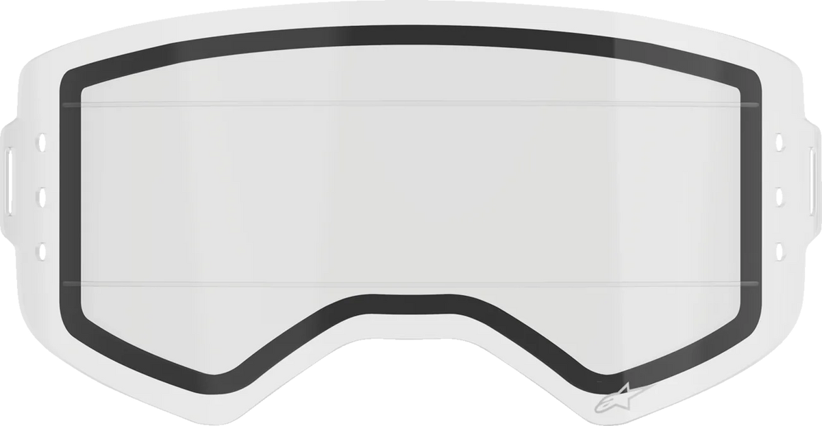 Supertech Wide Vision Roll-Off Goggle Dual Pane Lens
