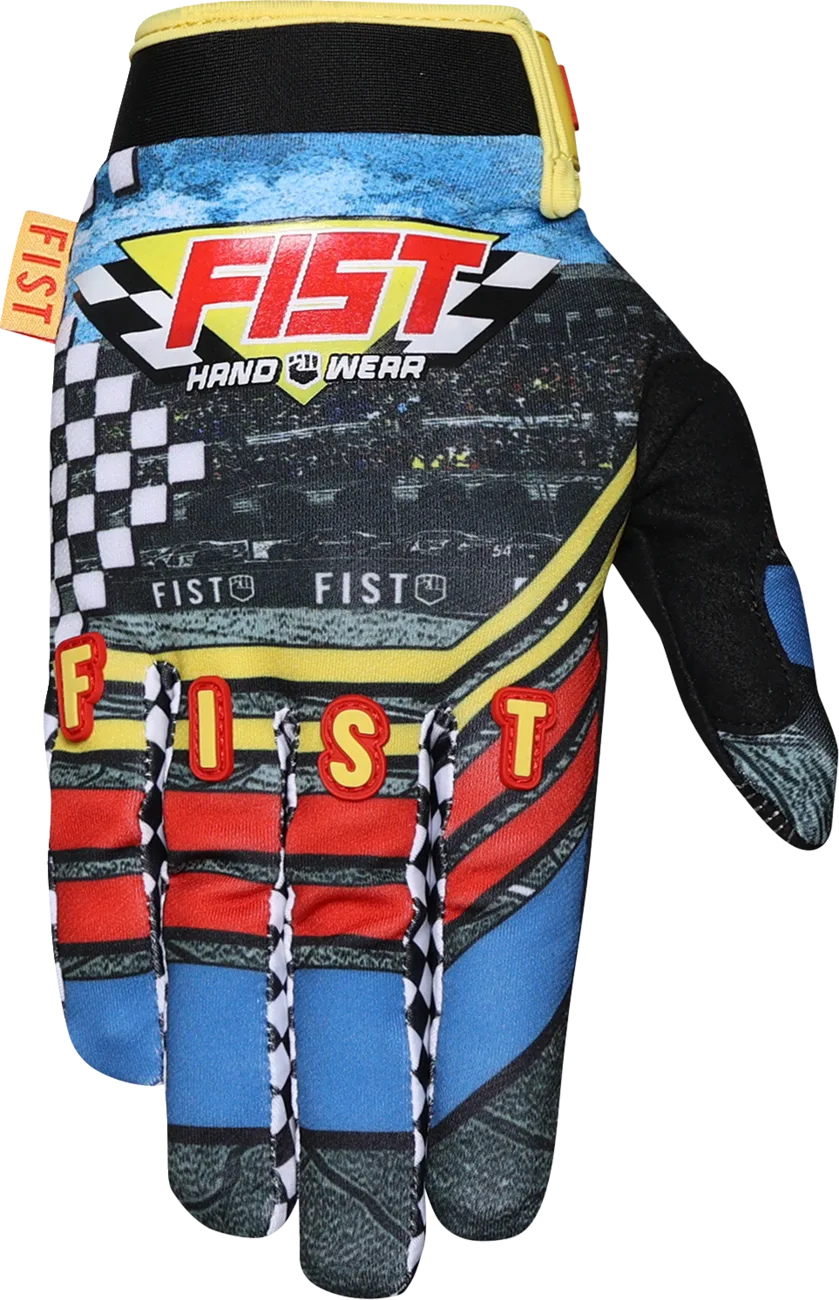 Youth Strapped Speedway Gloves (Ages 8-14)