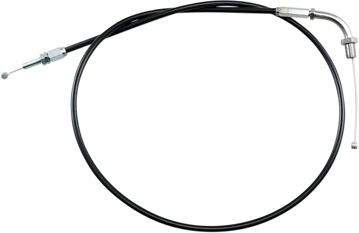 Black Vinyl Throttle Cable