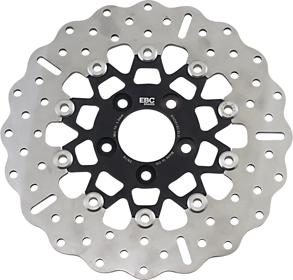 Custom Stainless Steel Rear Brake Rotor