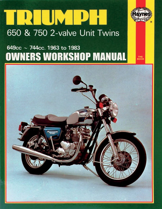 Motorcycle Repair Manual — Triumph