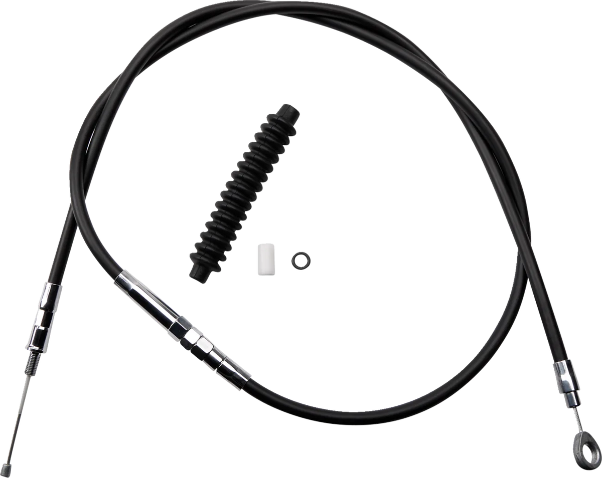 High-Efficiency Black Vinyl Clutch Cable