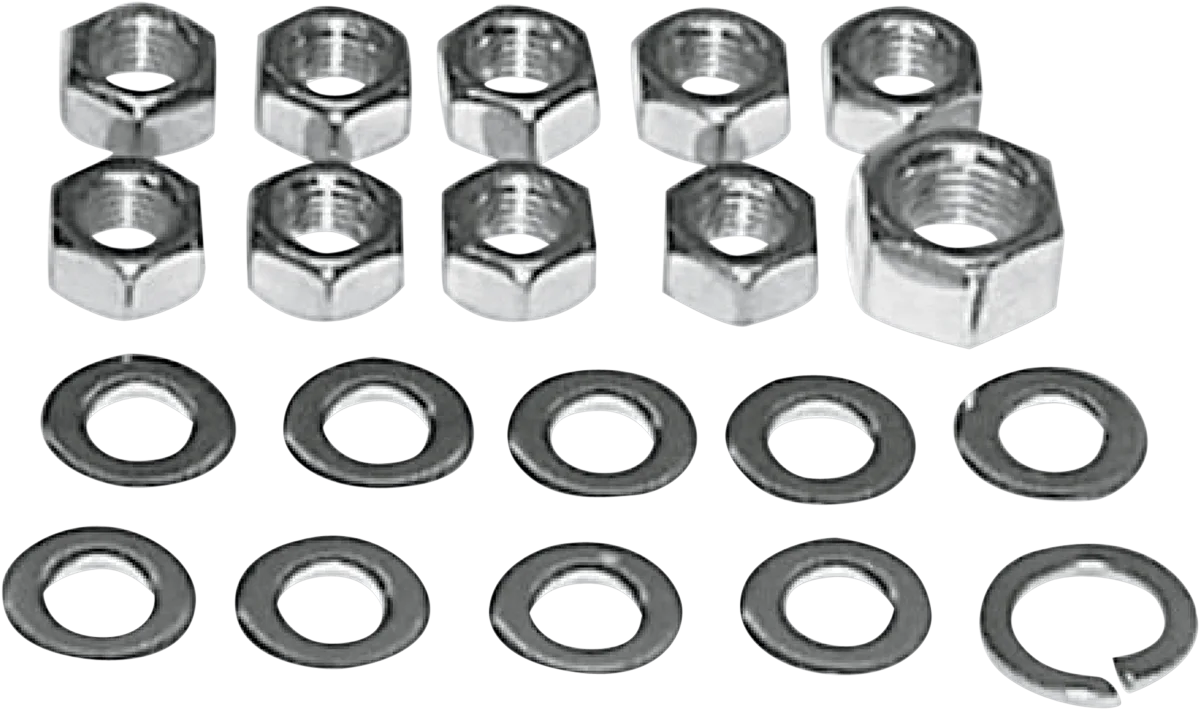 Transmission Side Cover/Clutch Arm Nut Kit