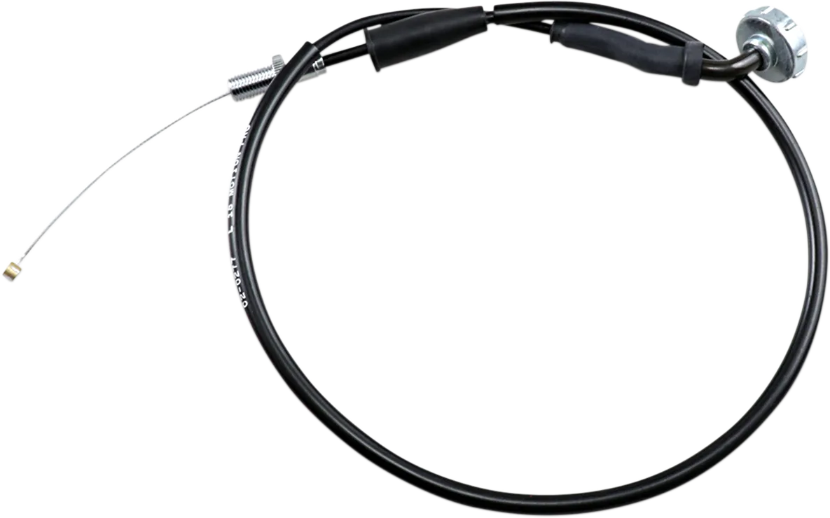 Black Vinyl Throttle Cable