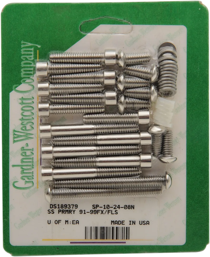 Primary Clutch/Chain Cover Bolt Kit