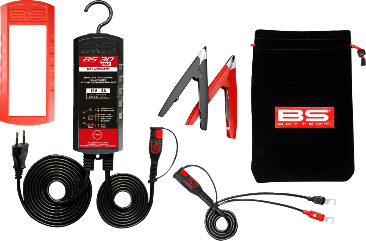 BS 30 Max Smart Battery Charger & Maintainer