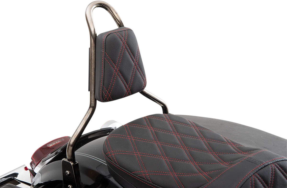 Tapered Backrest Pad for Round Sissy Bars