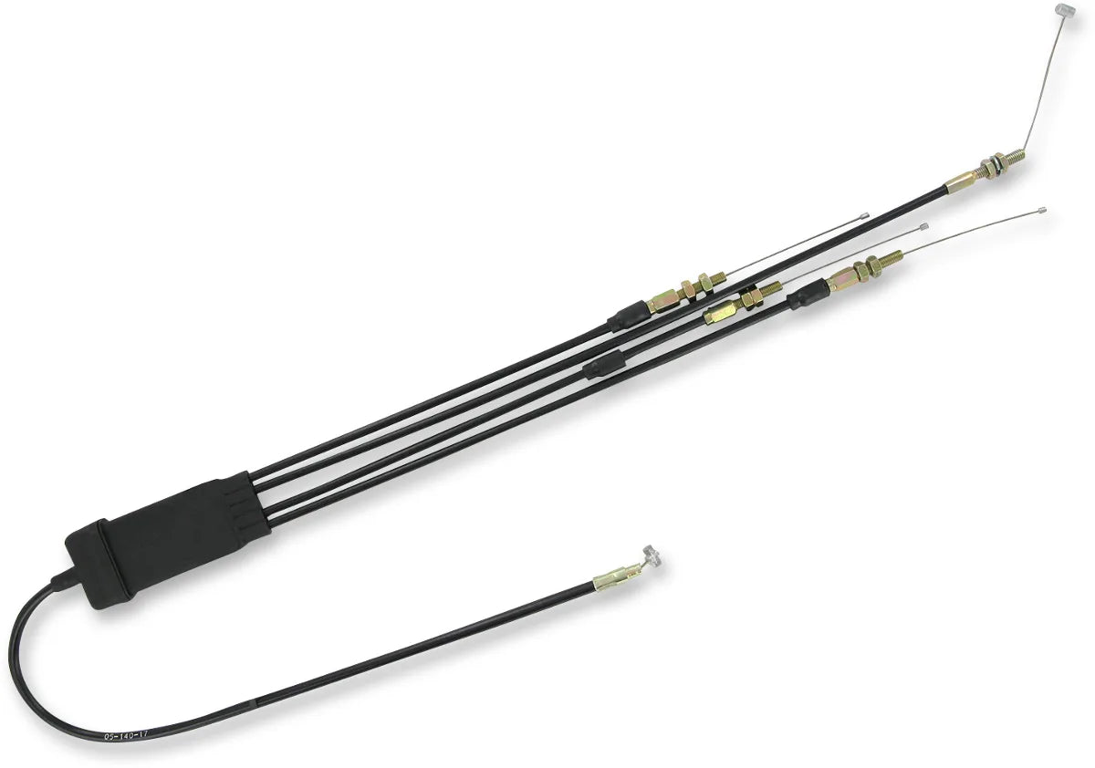 Black Vinyl Throttle Cable
