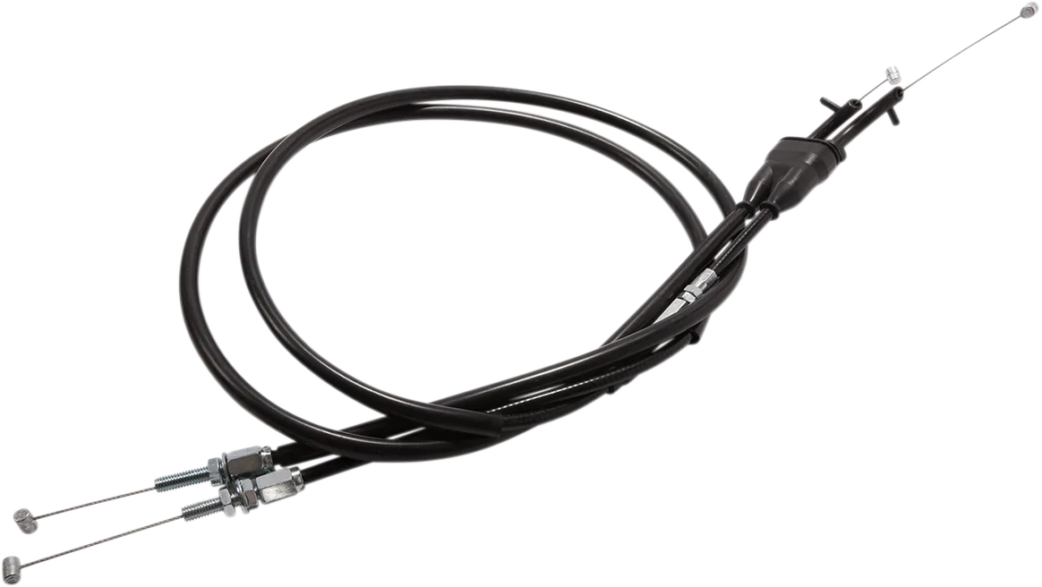 Black Vinyl Throttle Cable