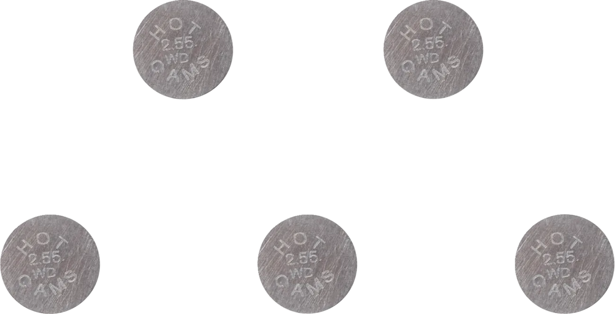Replacement Valve Shims