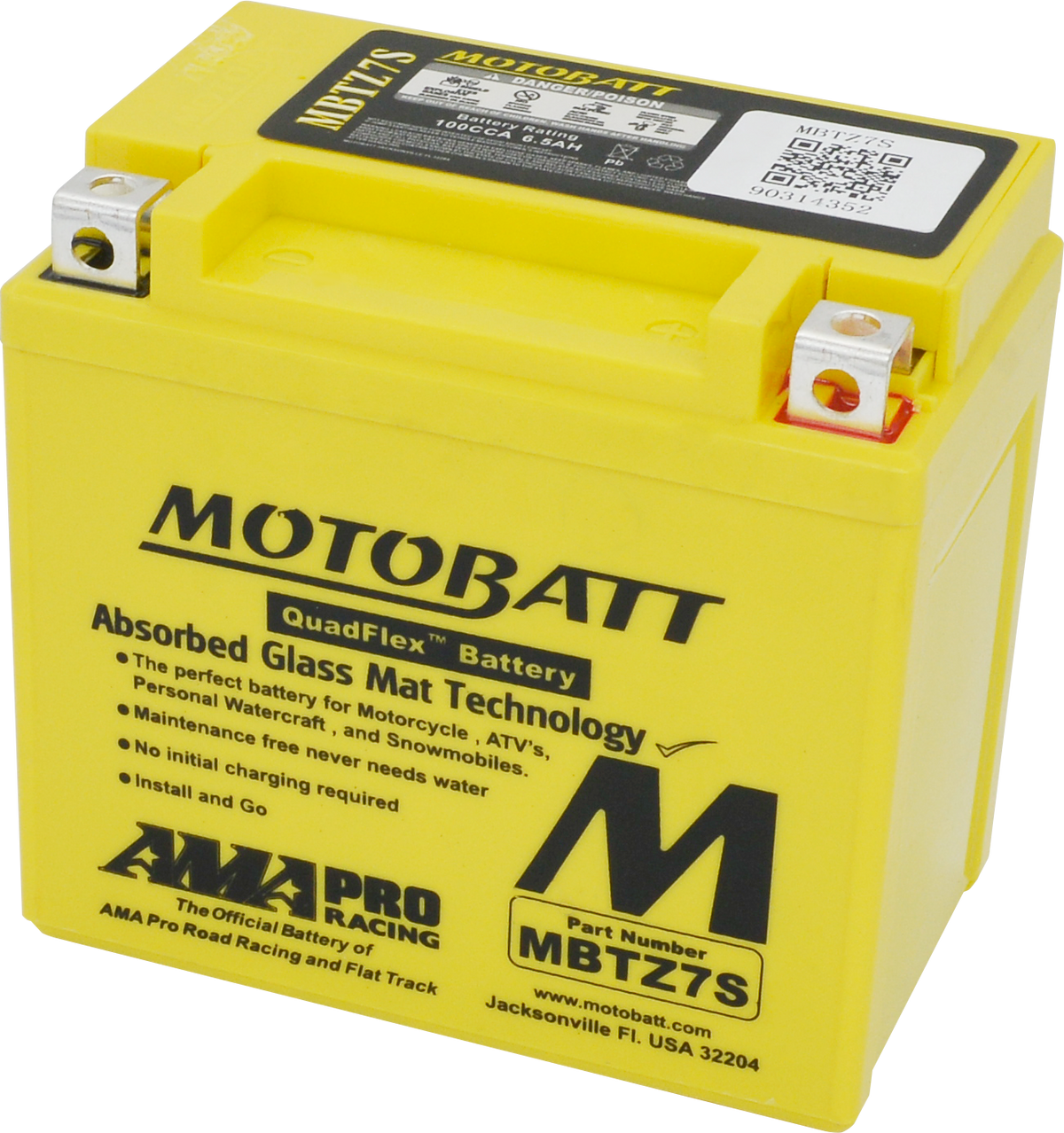 MotoBatt Quadflex AGM Batteries