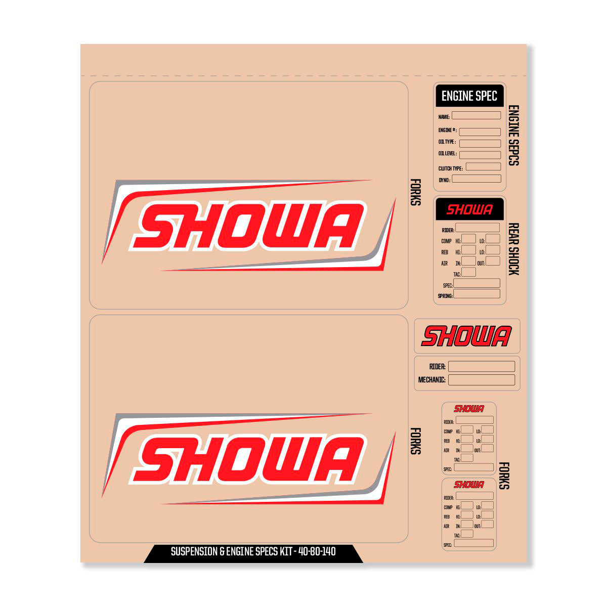Decal Sheet