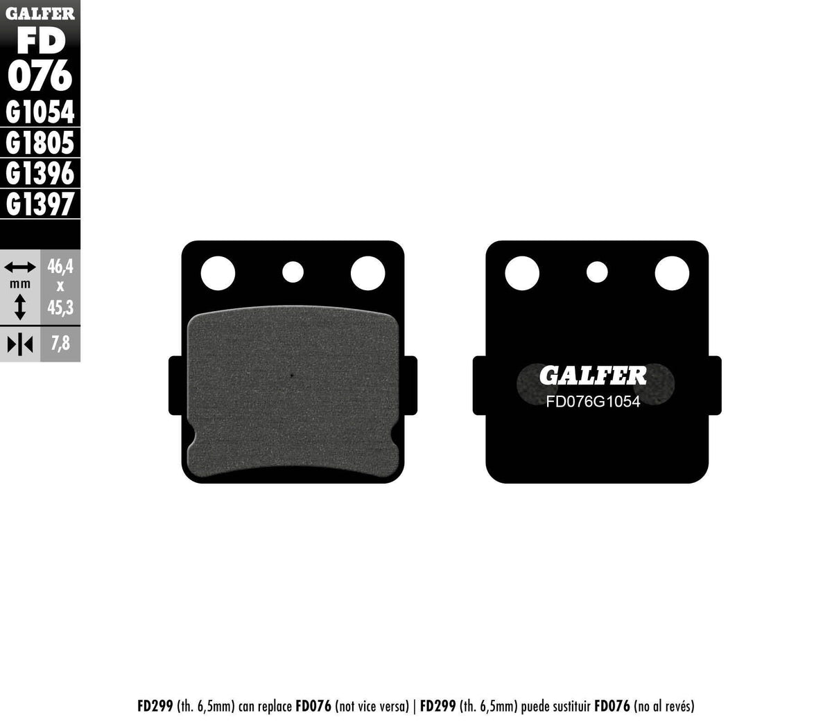 G-Semi-Metallic Brake Pads