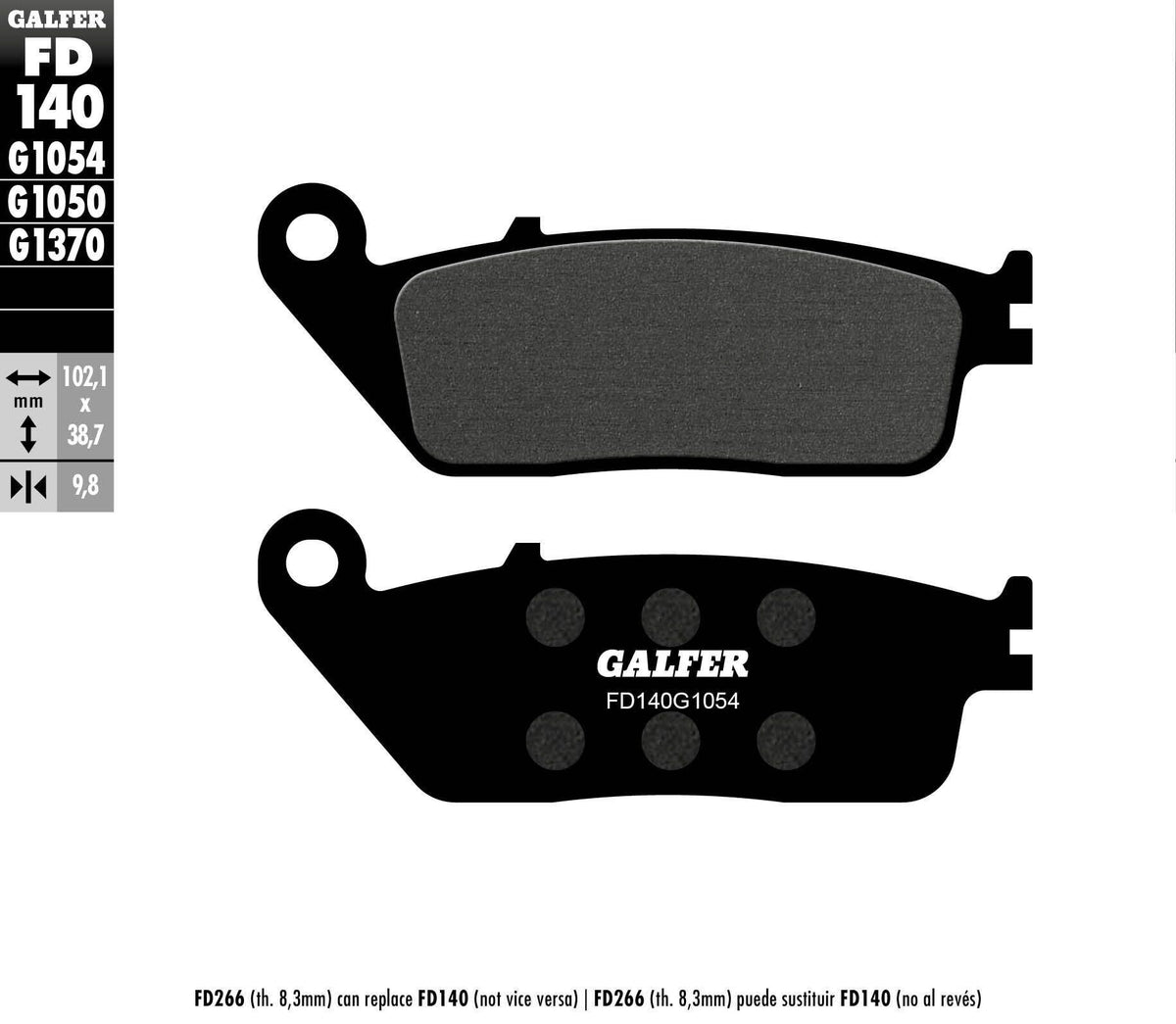 G-Semi-Metallic Brake Pads