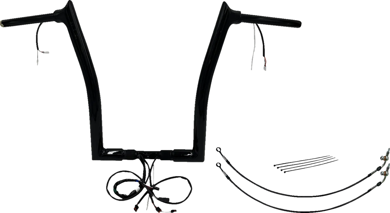 EZ Install Wired 1-1/2" Pointed Top Handlebar Kit