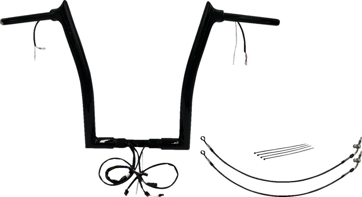 EZ Install Wired 1-1/2" Pointed Top Handlebar Kit