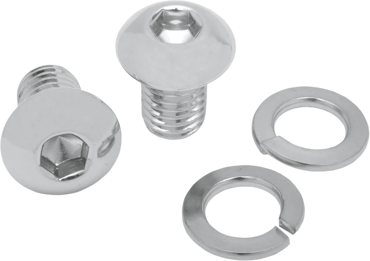 Chrome Seat Bolts and Mounting Nuts