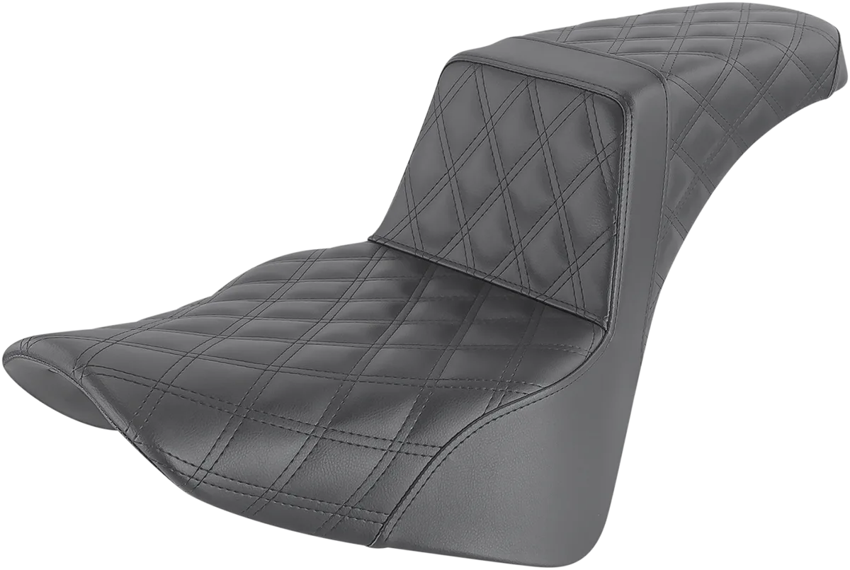 Step-Up Seat — Full Lattice Stitch